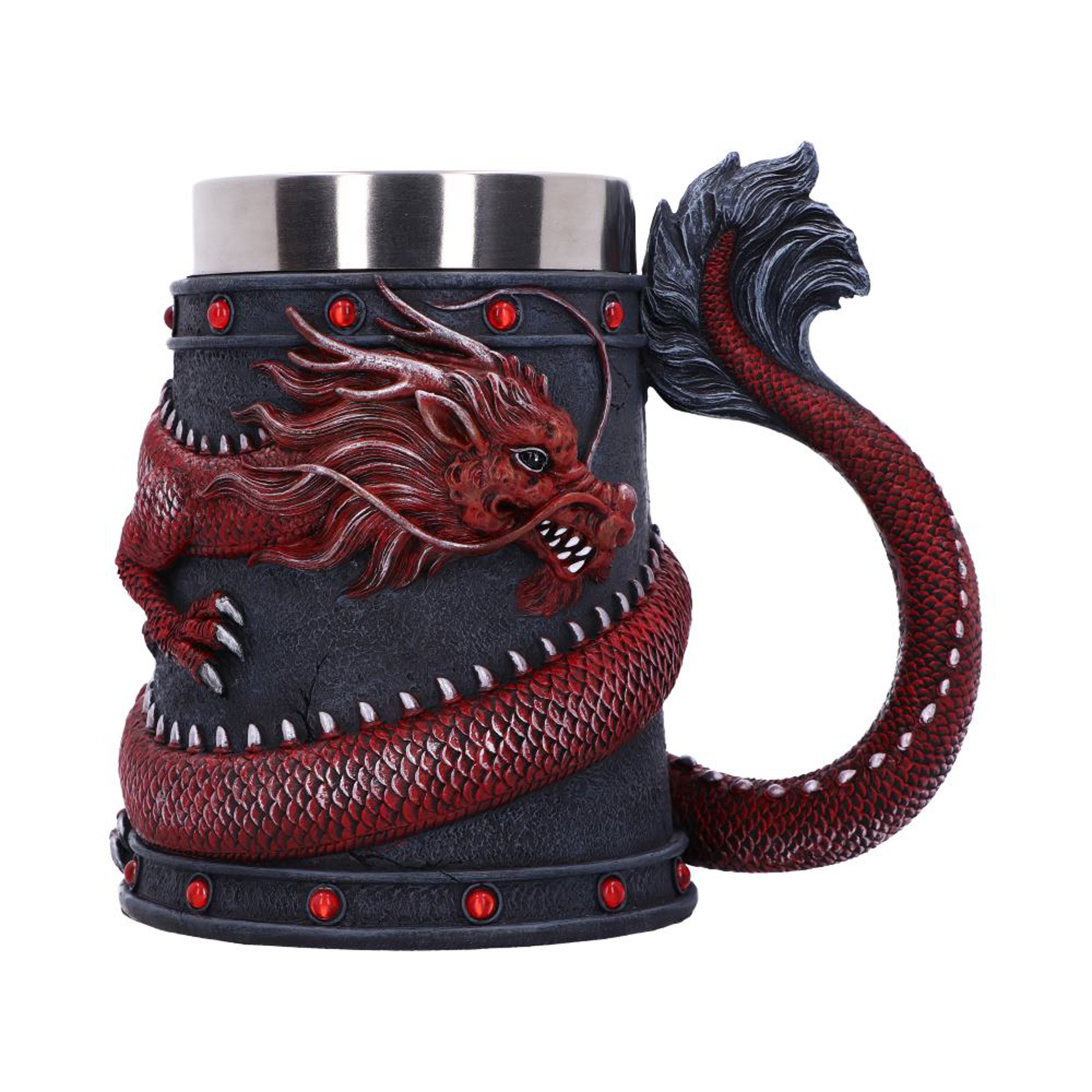 Dragon Coil Chope Rouge 16cm