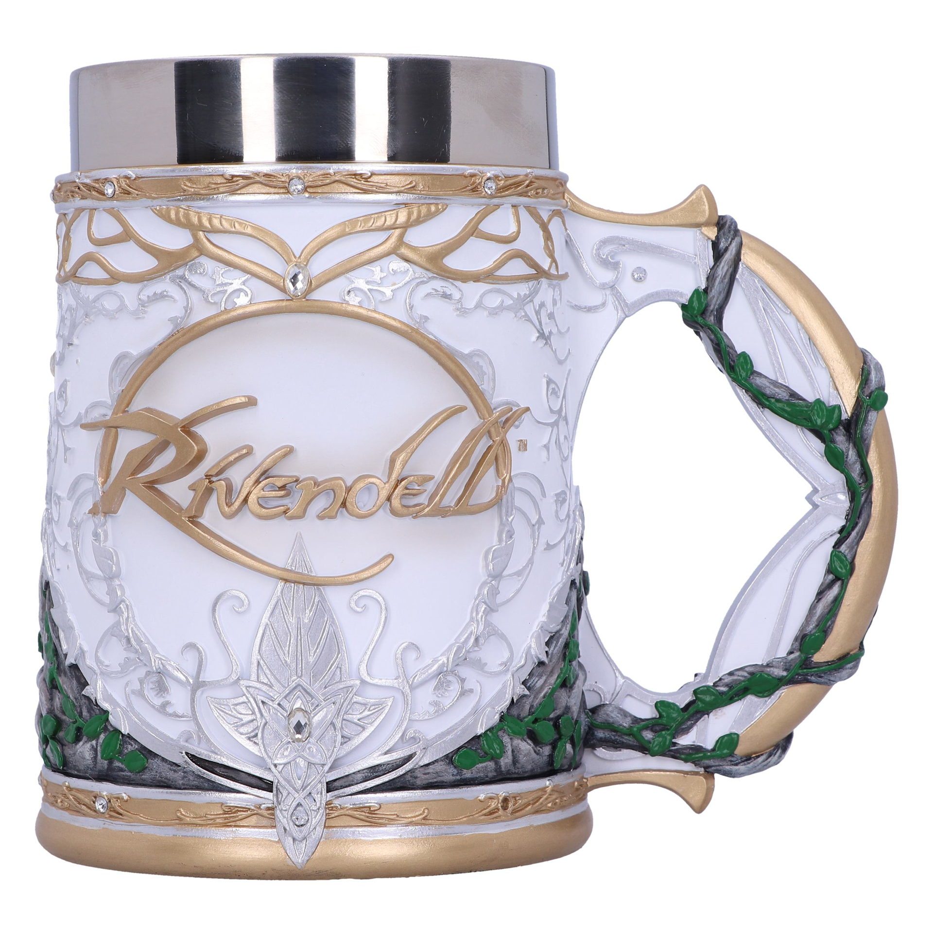 Nemesis Now - The Lord of the Rings - Rivendell - Bierpul - Wit - 15.5cm