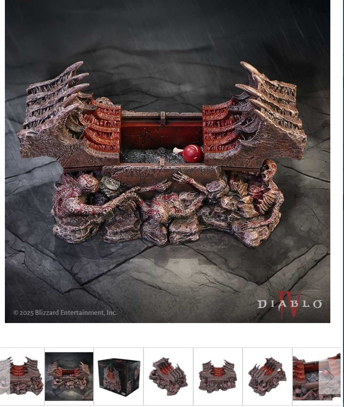 Diablo IV boîte de rangement Helltide 10 cm