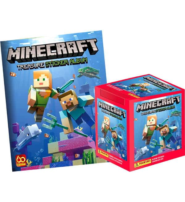 Panini - Minecraft Pochette 5 Stickers