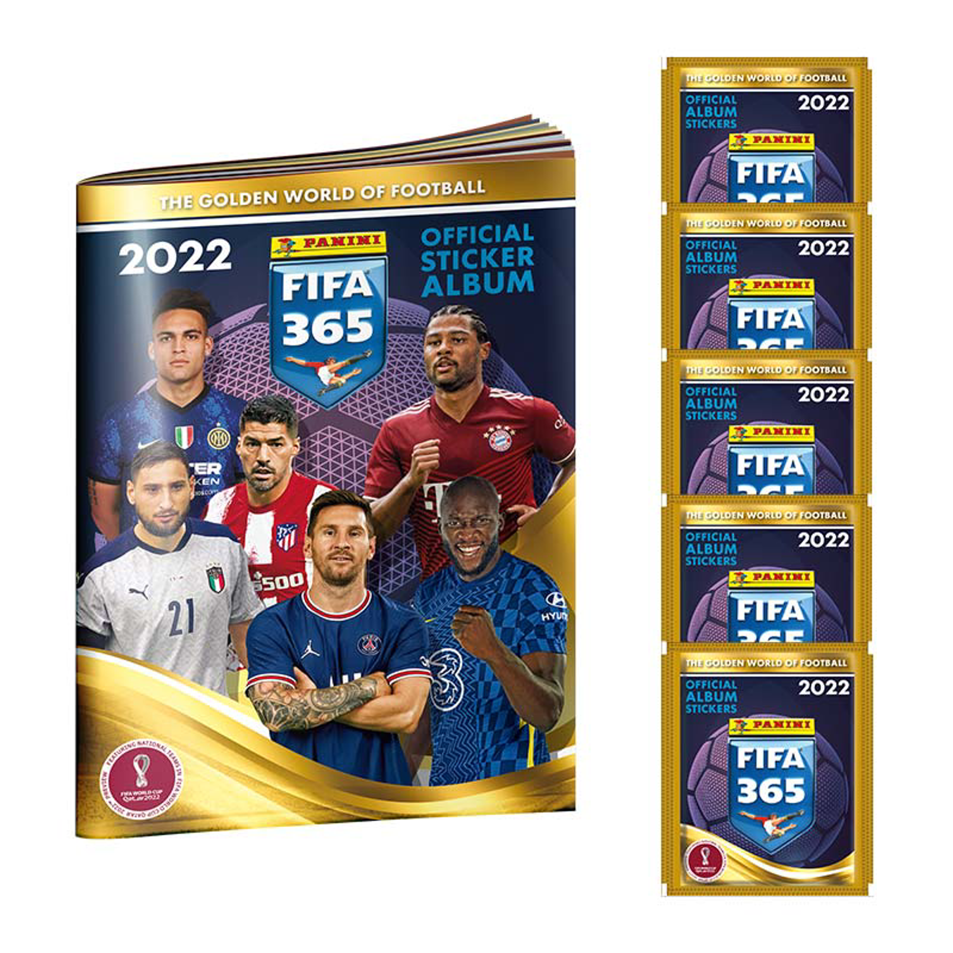 Panini - FIFA 2022 Pack de Démarrage Album + 5 Pochettes