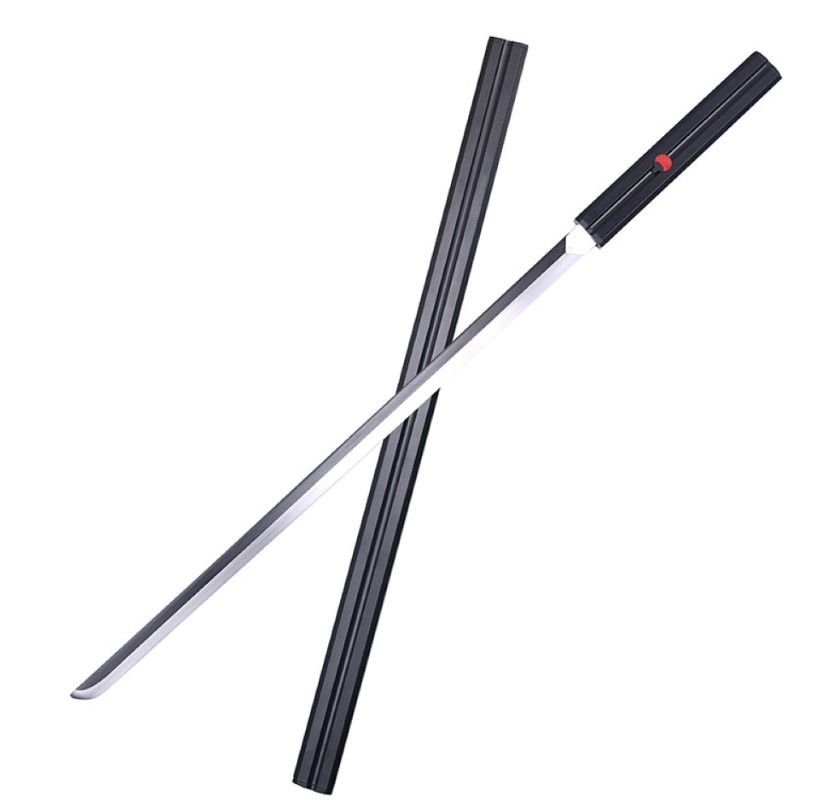 Katana ornementale version noire – inspirée de Sasuke Uchiha