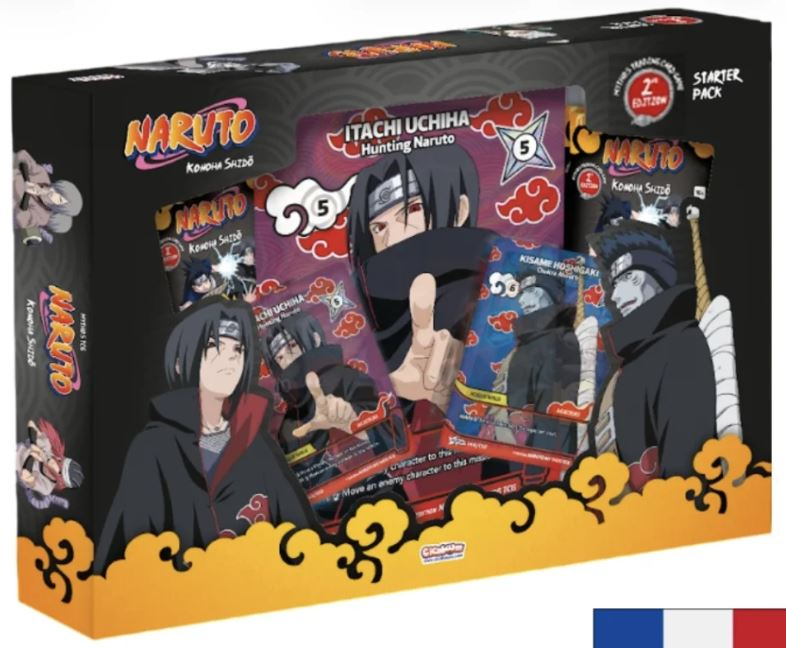 Naruto TCG : Premier set 2e édition Pack Spécial Itachi (Français)