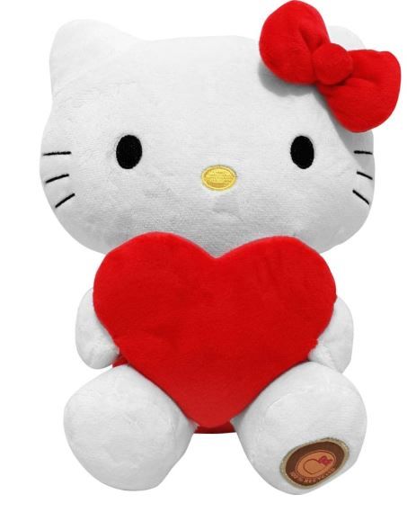 Sanrio peluche Hello Kitty Hearth 24 cm