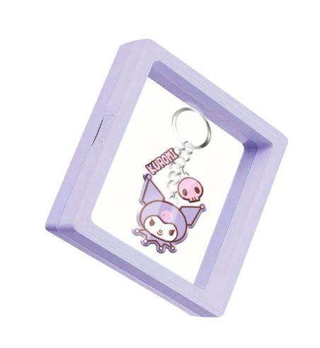 Sanrio porte-clés métal Kuromi
