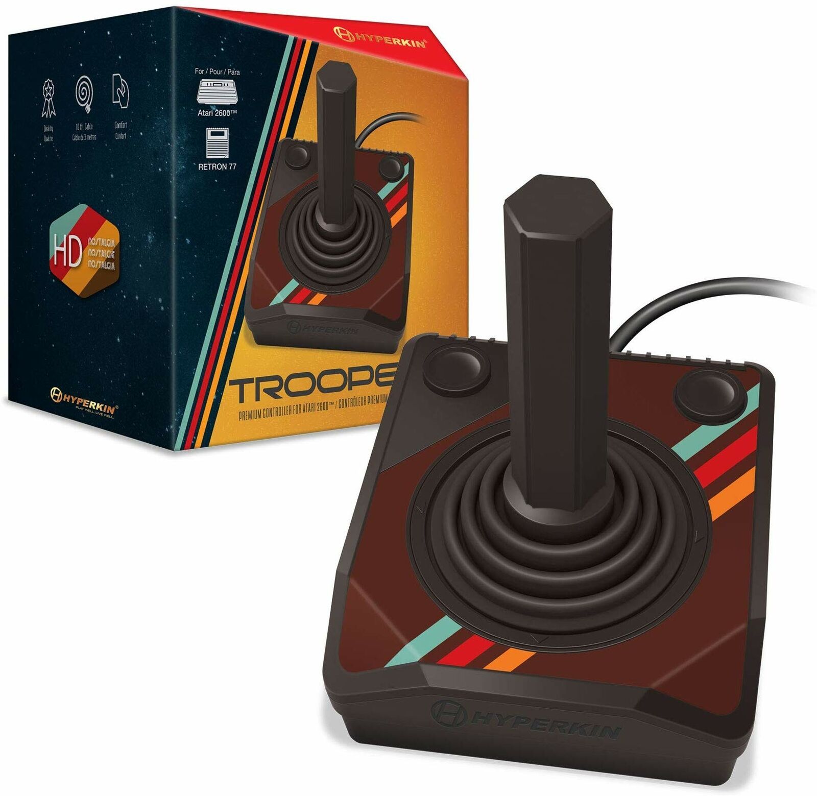 Hyperkin Trooper Premium Controller pour: Atari 2600