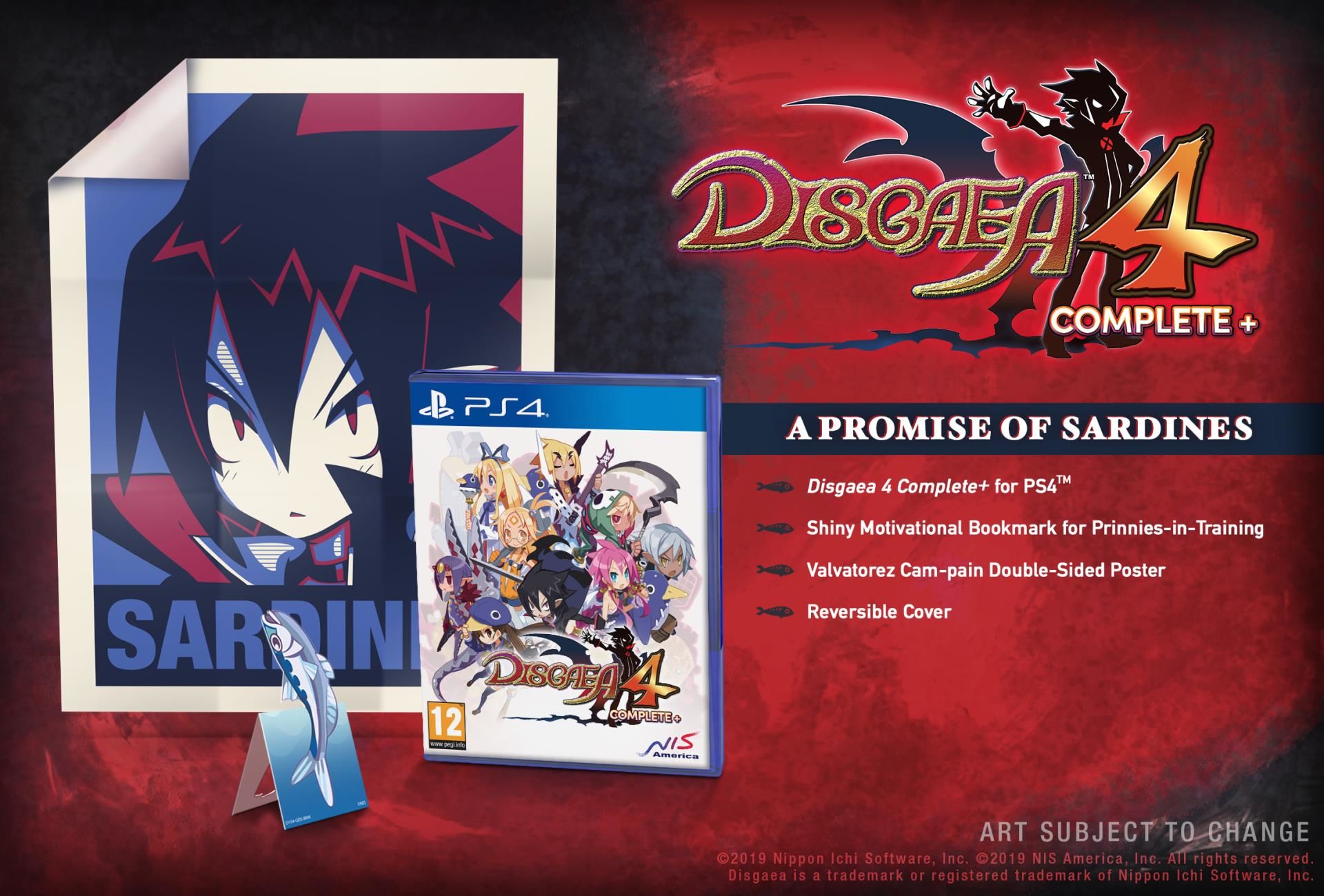 Disgaea 4 Complete+ A Promise of Sardines Edition