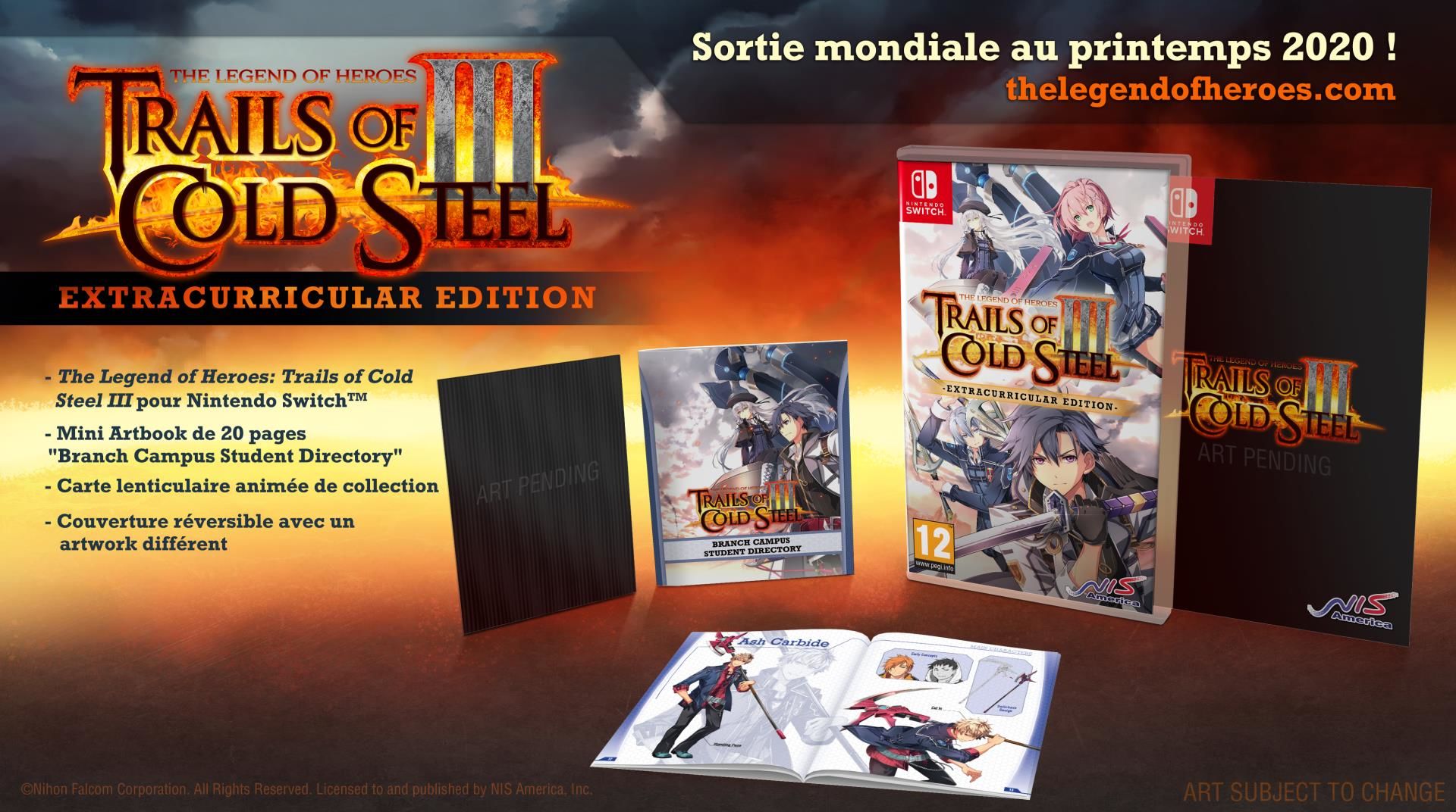 The Legend of Heroes : Trails of Cold Steel III Extracurricular