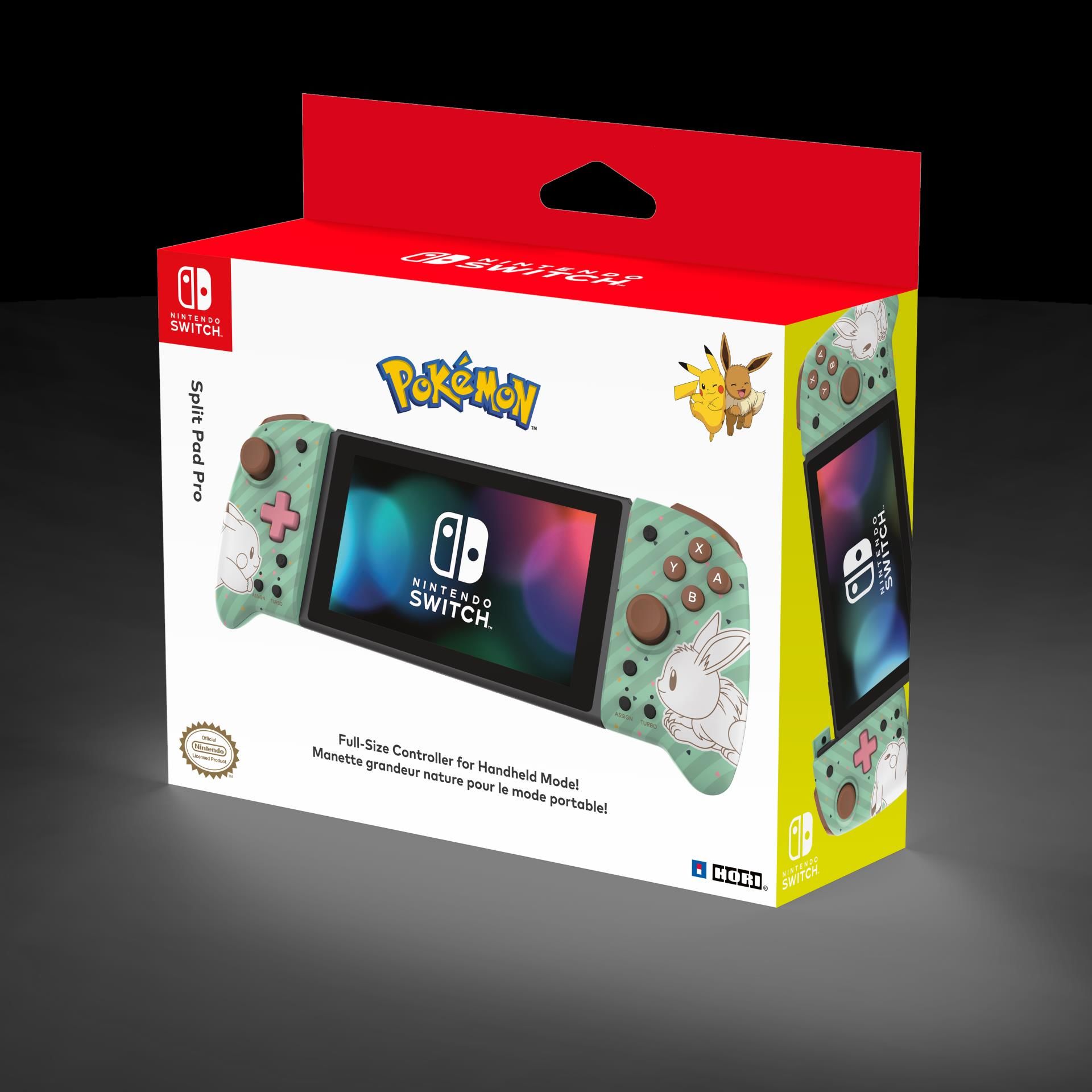 HORI - Nintendo Switch Split Pad Pro Pikachu Black & Gold Editio