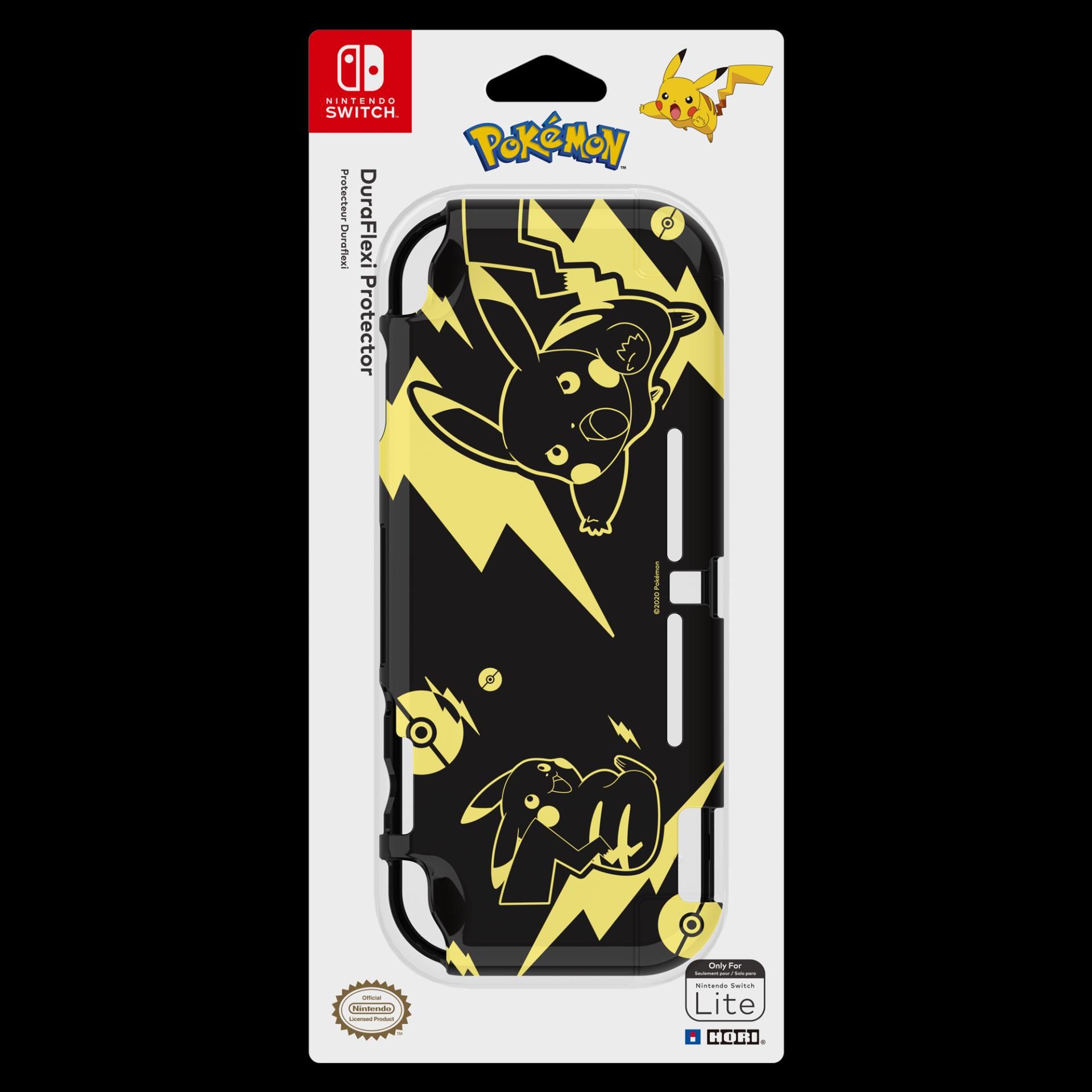 HORI - Nintendo Switch Lite Protector Pikachu Black & Gold