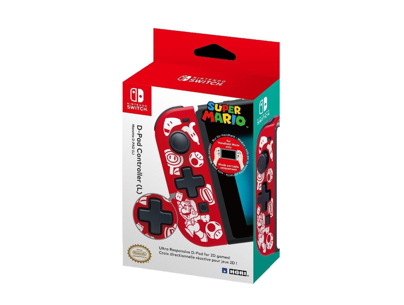 HORI - Nintendo Switch D-Pad Controller (L) Super Mario Edition