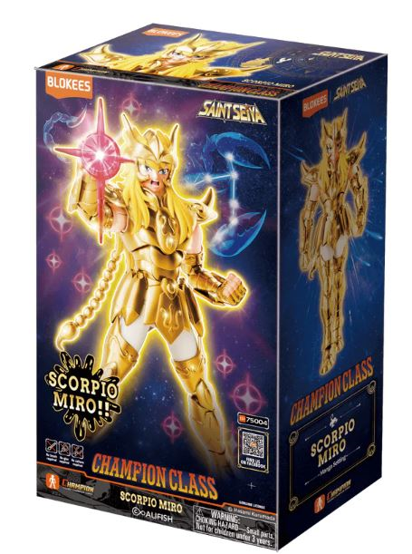 Saint Seiya Blokees Champion Class Scorpio Milo