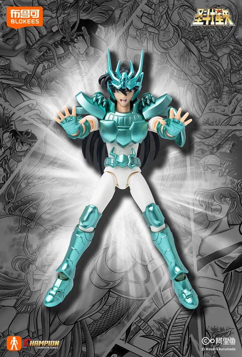 Blokees Saint Seiya Dragon Shiryu Champion Class 09 Model Kit
