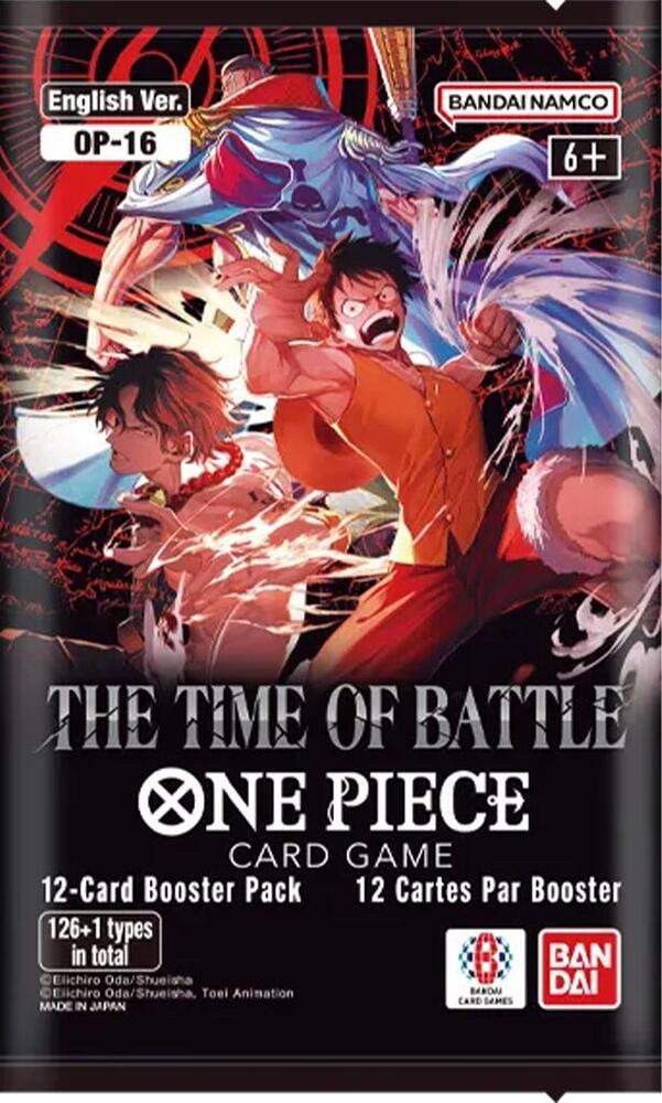 One Piece Card Game - Pack de Booster OP-16 L\'Heure de la Bataille (1x booster aléatoire) - EN
