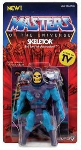 Super7 Masters of the Universe Vintage Skeletor 5.5 Action Figure
