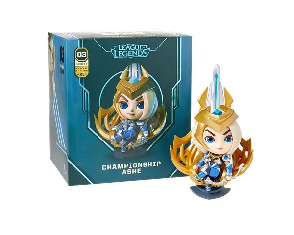Figurine Ashe Golden Chroma du championnat XL 003
