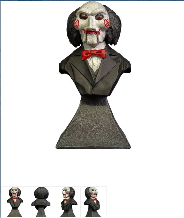 Saw buste mini Billy Puppet 15 cm