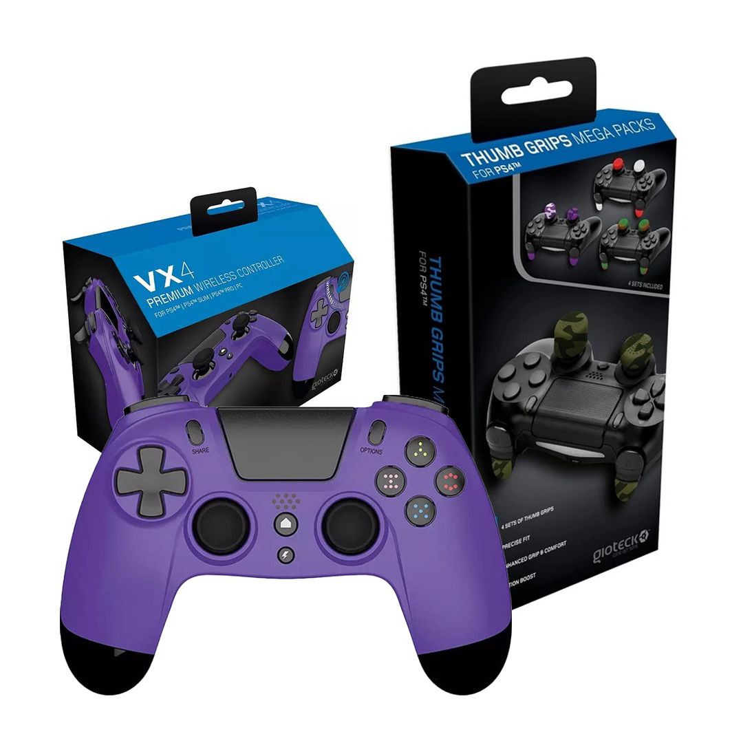 Gioteck - Controller Sans fil VX4 Pour Playstation 4