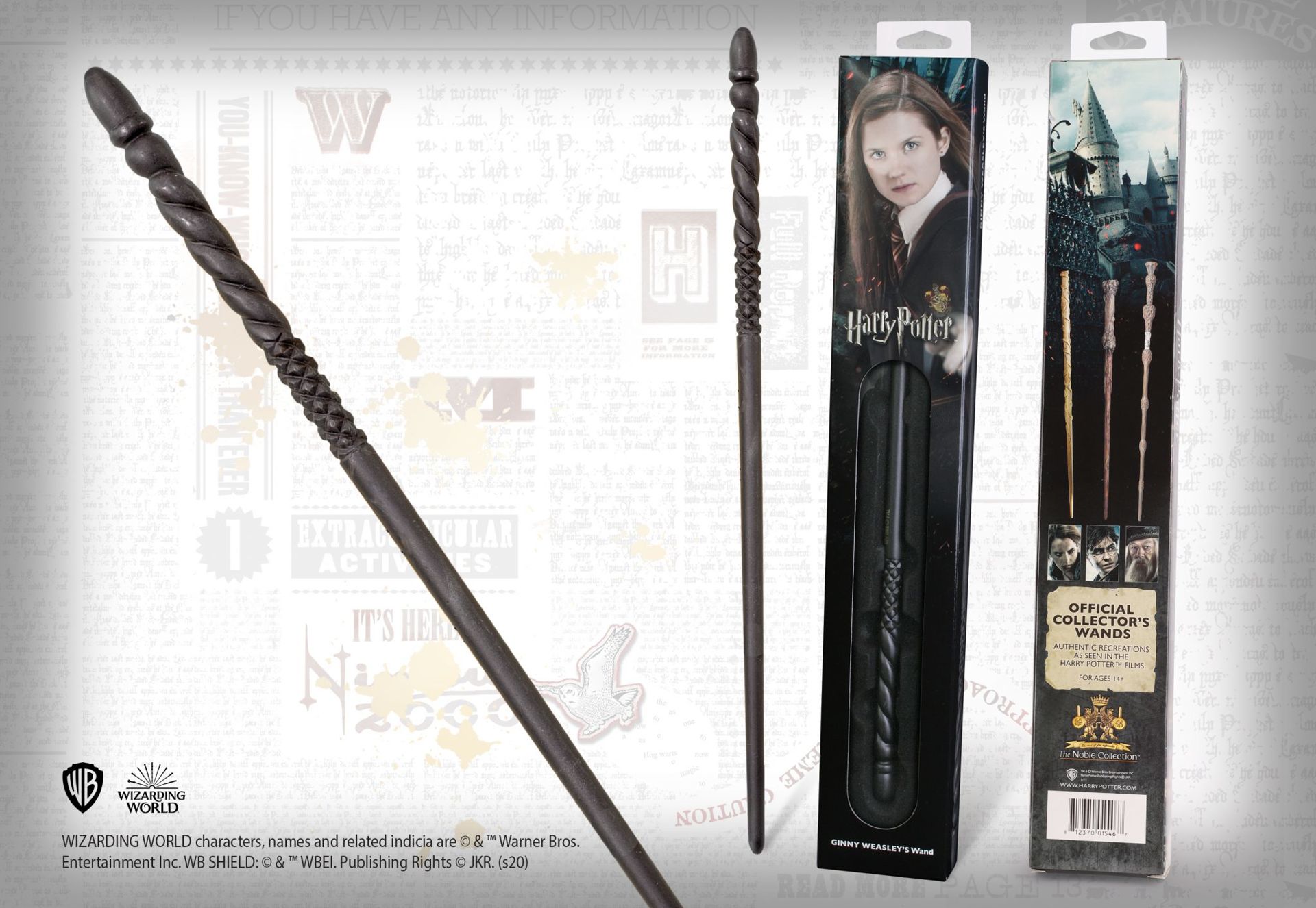 Harry Potter - Réplique baguette Ginny Weasley 38 cm