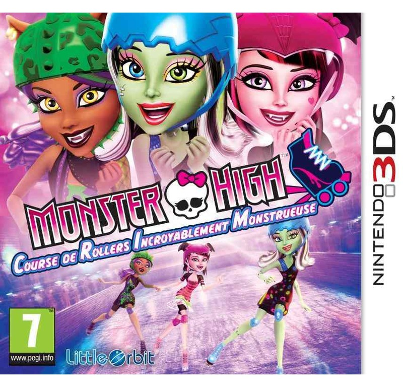 Monster High - Course de Rollers Incroyablement Monstrueuses