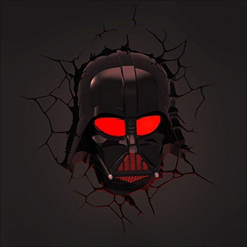 Star Wars 3D Light FX Darth Vader Head