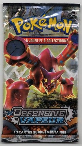 Booster Offensive Vapeur Pokémon JCC