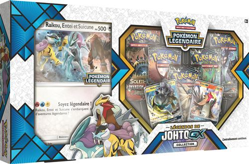 Jeu De Cartes Pokémon Coffret Collection GX Légendes De Johto