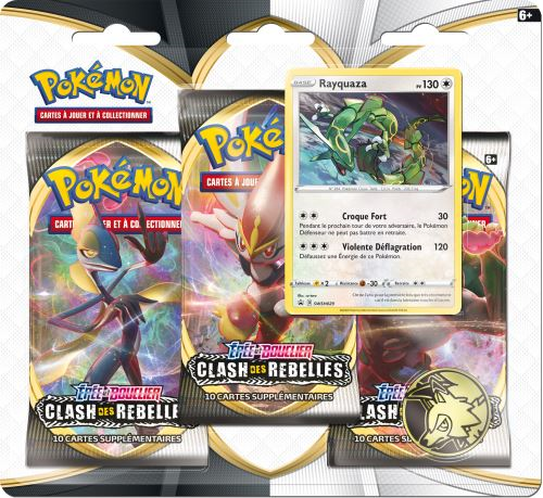 Pokémon Sword and Shield - Rebel Clash (EB02) 3 Booster Pack