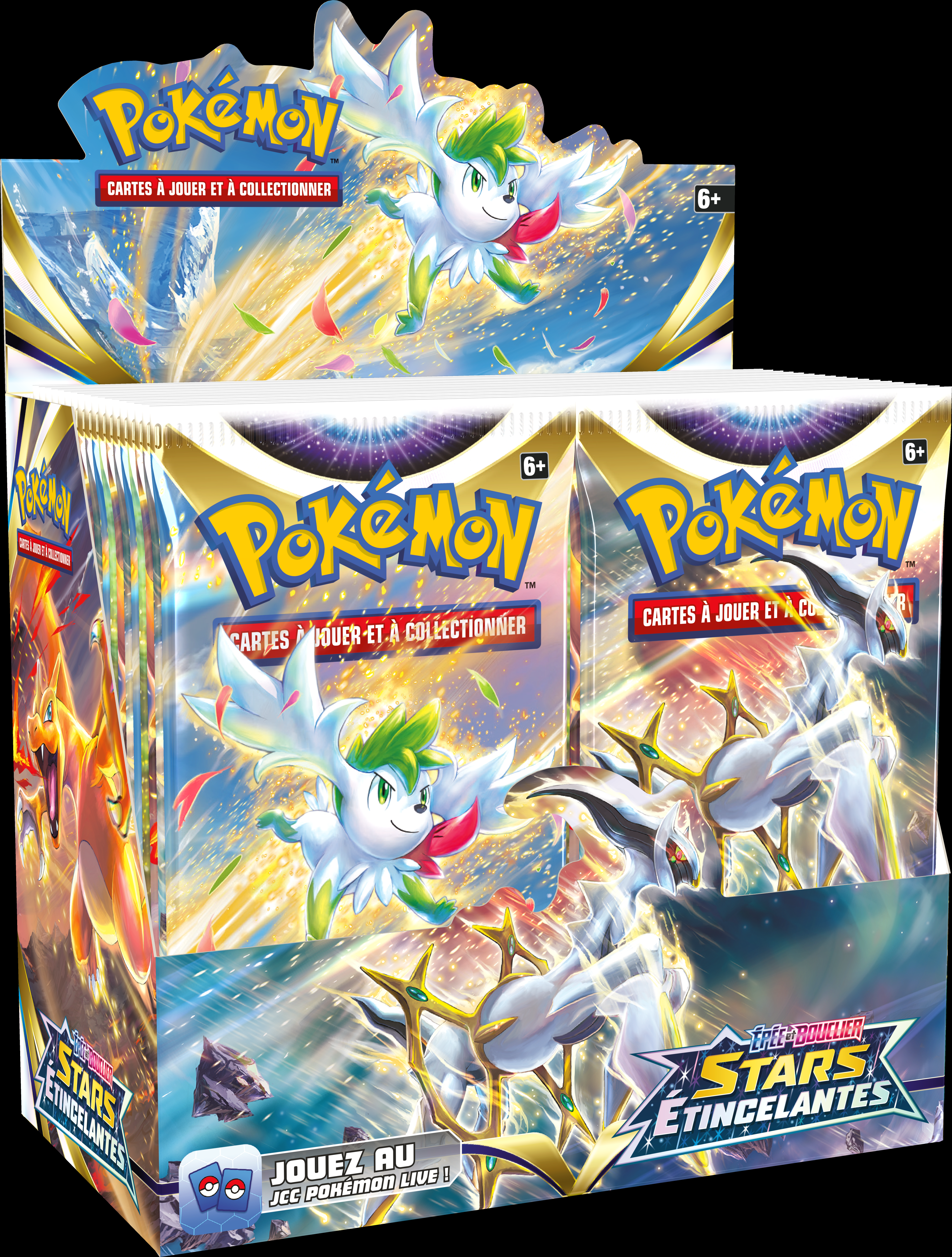 POKMON JCC - Epe et Bouclier - Booster Stars Etincelantes