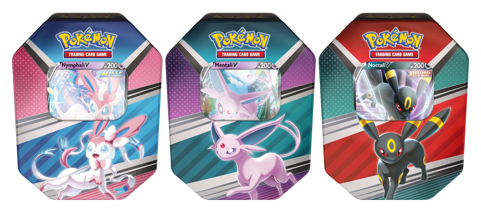 Pokemon TCG - Evoli Evolution V-Forces Tin Box