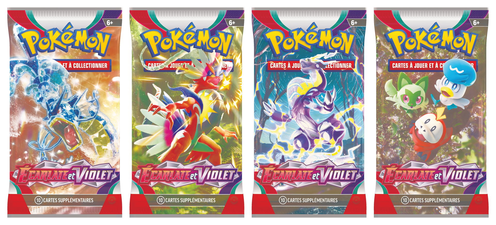 Cartes Pokémon écarlate et violet 01 booster POKEMON prix pas cher