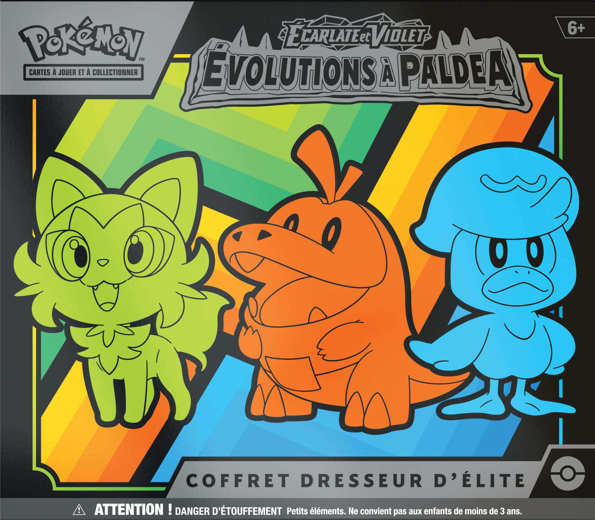 Pokémon JCC - Écarlate et Violet - Coffret Dresseur d\'Élite Évol