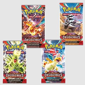 Pokémon JCC - Écarlate et Violet - Pack de Booster Flammes Obsid