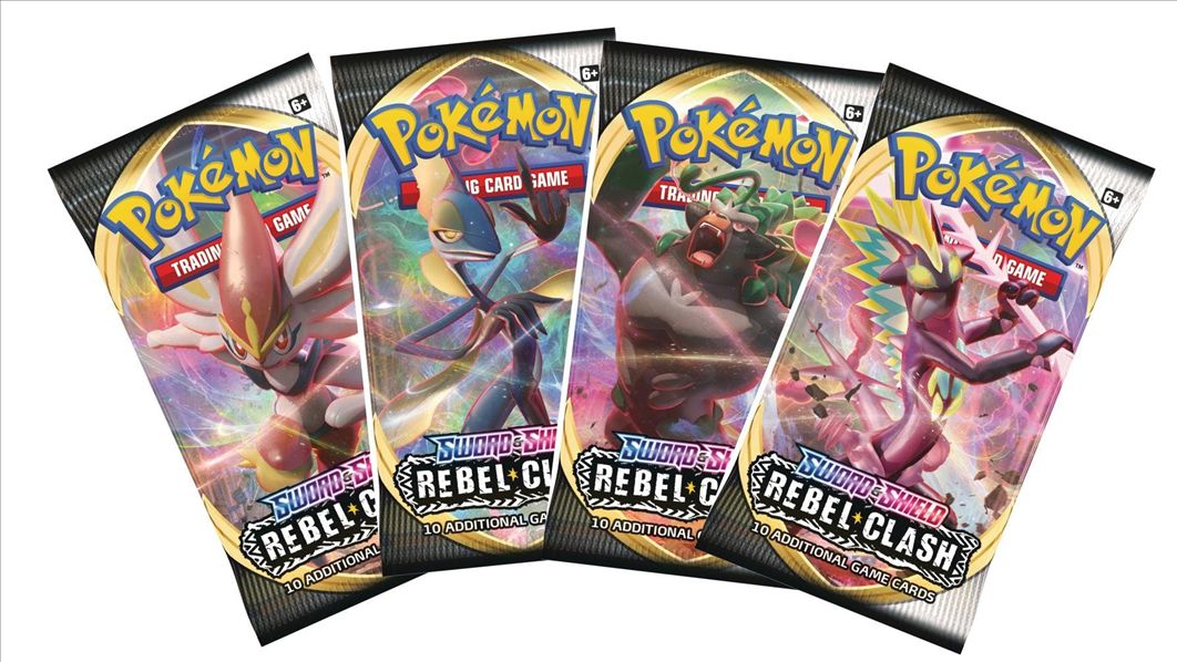 Pokémon JCC - Sword and Shield - Pack de Booster Rebel Clash UK
