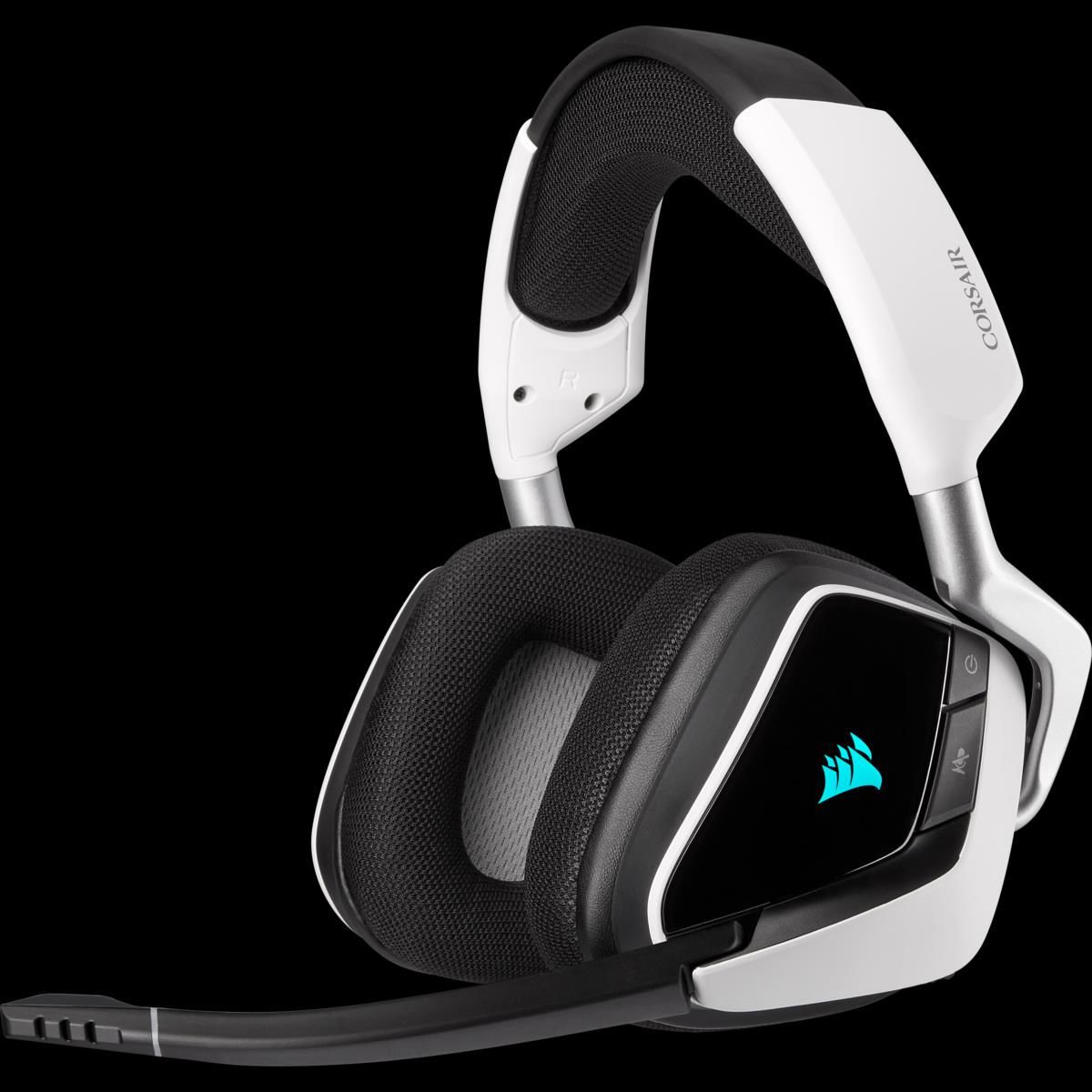 Casque Corsair gaming premium sans fil VOID RGB ELITE avec son surround 7.1  - Blanc - Corsair