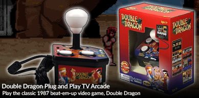 Double Dragon Plug & Play TV Arcade Video Game