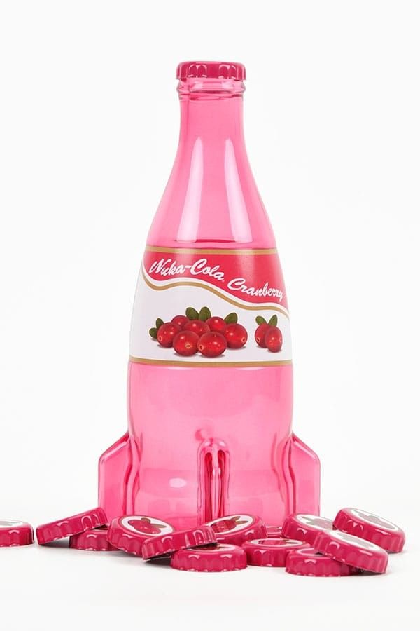 Fallout Bottle Series Glass Bottle & Cap Nuka Cola Cranberry
