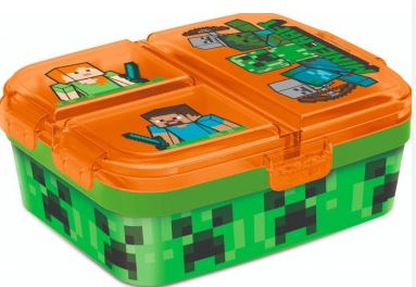 MINECRAFT - Creeper - Boîtes à Tartines multi-compartiment