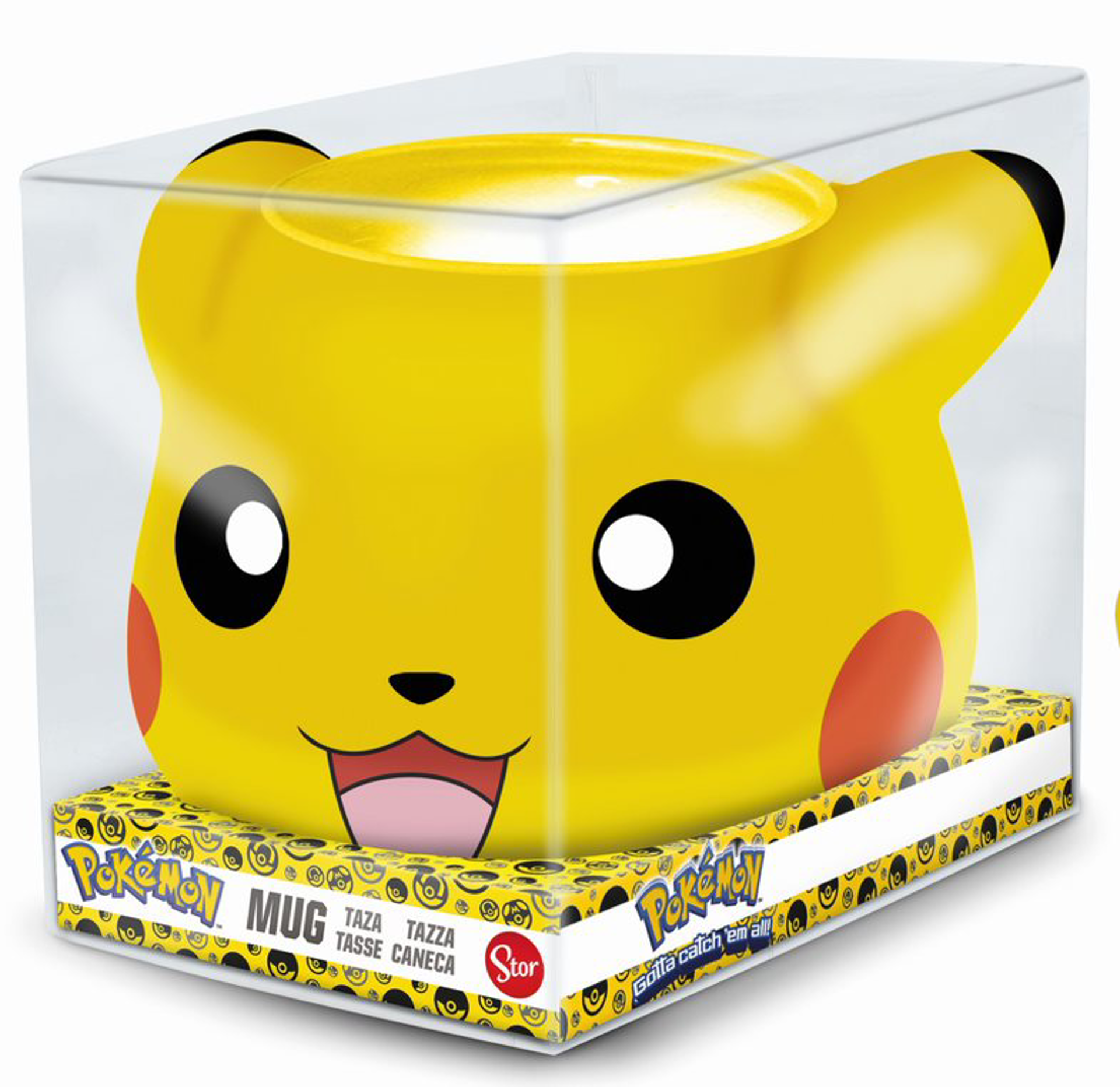 Pokémon - Mug 3D en Dolomite - Pikachu - 500 ML
