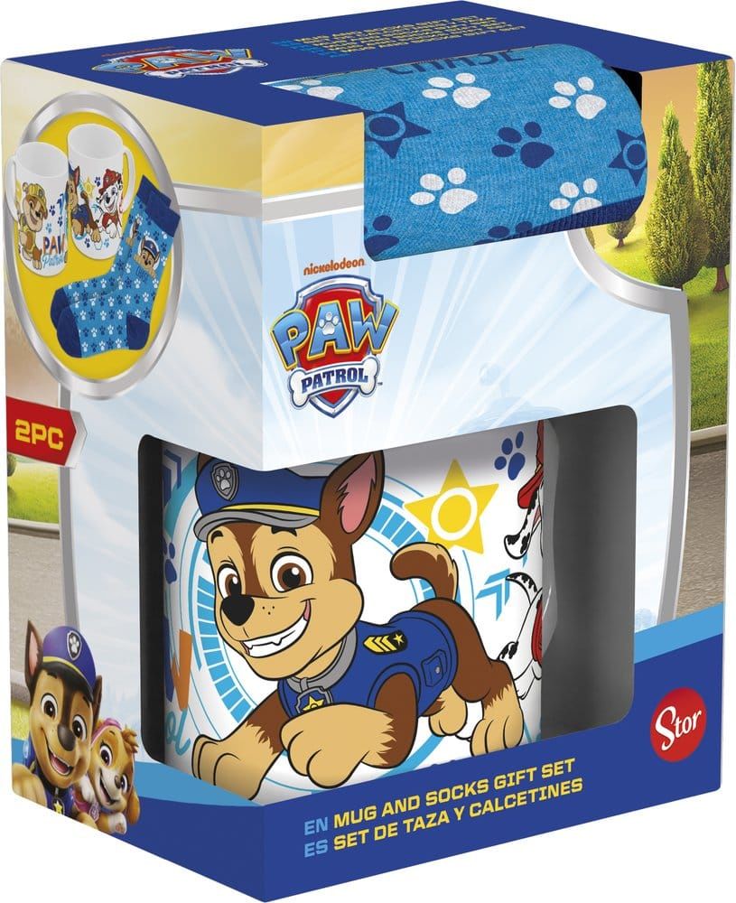 Ensemble Tasse & Chaussettes Pat' Patrouille Icônes