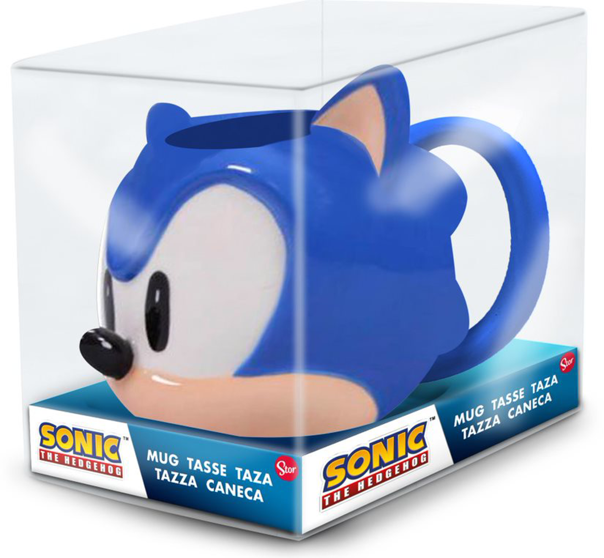 Sega - Mug 3D en Dolomite - Sonic le Hérisson - 475 ML