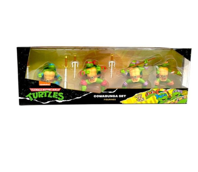 LES TORTUES NINJA - Set de 4 Figurines
