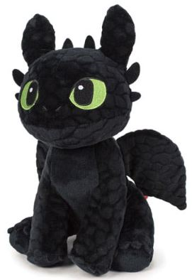 Dragons Peluche Toothless Open Eyes Version 60 cm