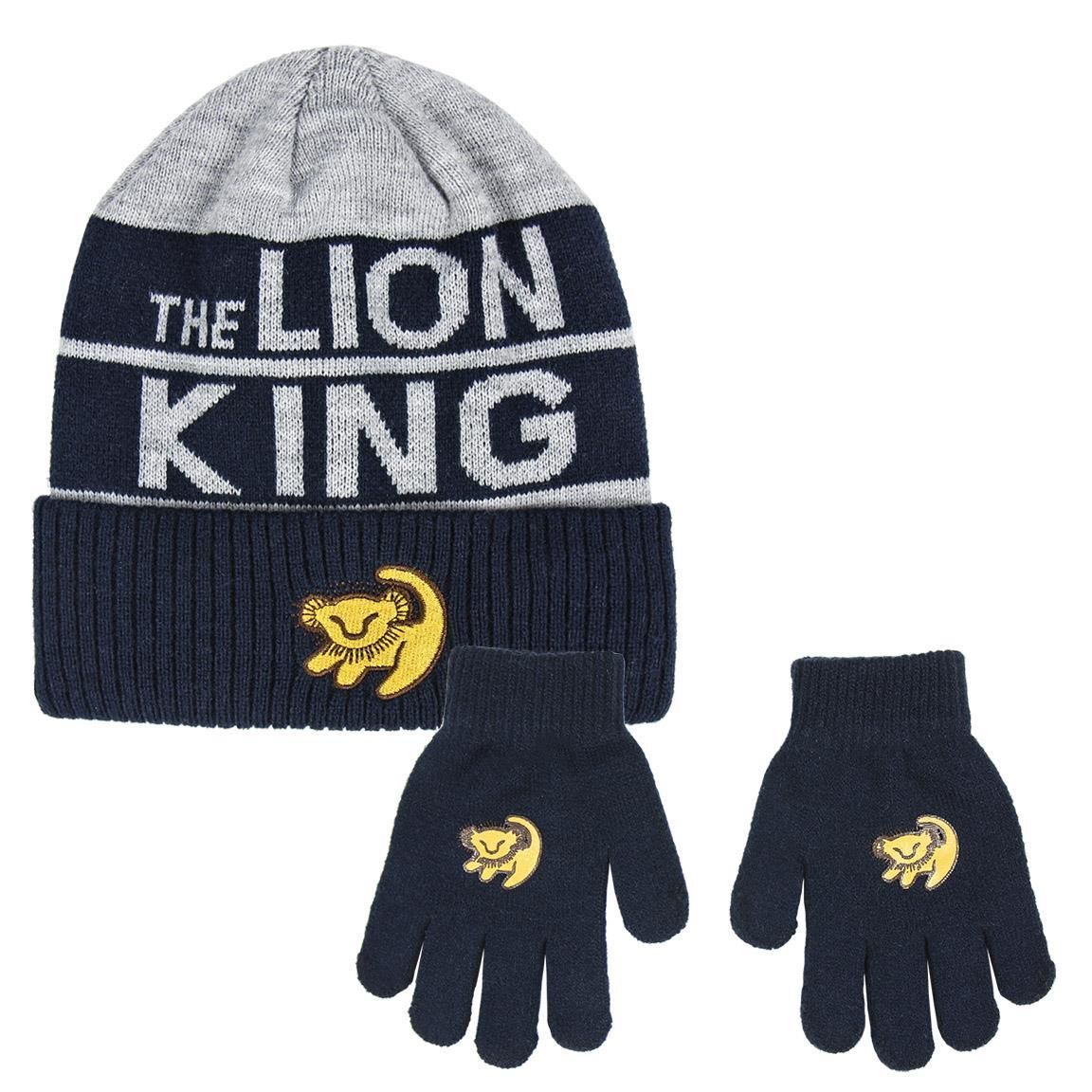 Disney - The Lion King Winter Cap and Mittens Set