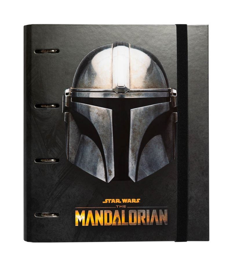 Star Wars: The Mandalorian - Classeur Premium à 4 anneaux avec é