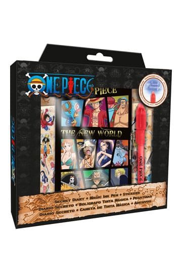 One Piece set de journal intime avec cadenas