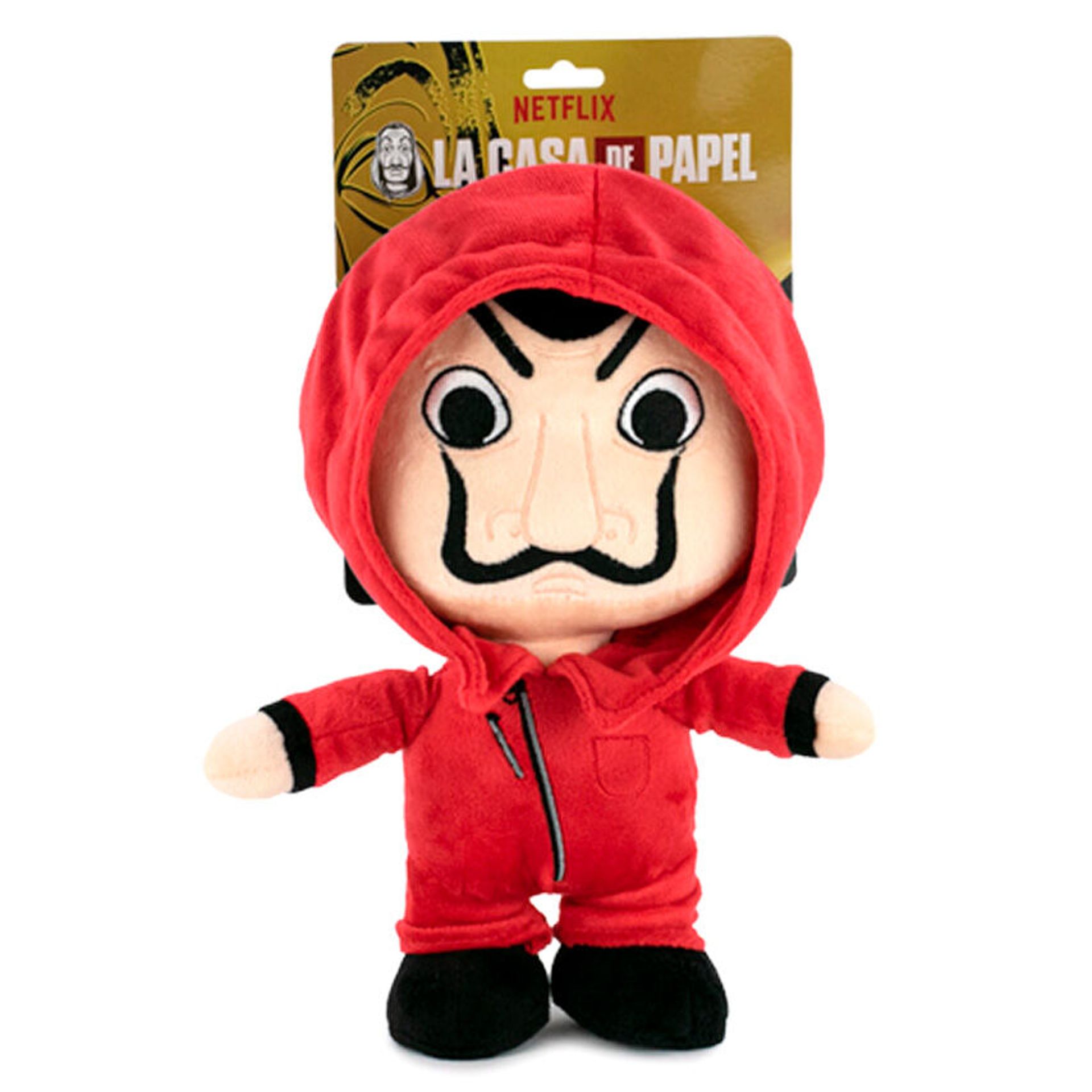 La Casa de Papel - Peluche Costume Braquage 25 cm