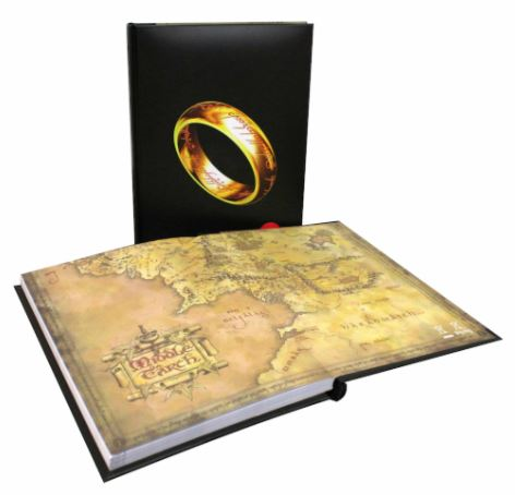 LE SEIGNEUR DES ANNEAUX - The One Ring - Cahier Lumineux \"15x25x3cm\"
