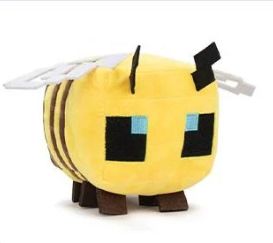MINECRAFT - Abeille - Peluche 15cm