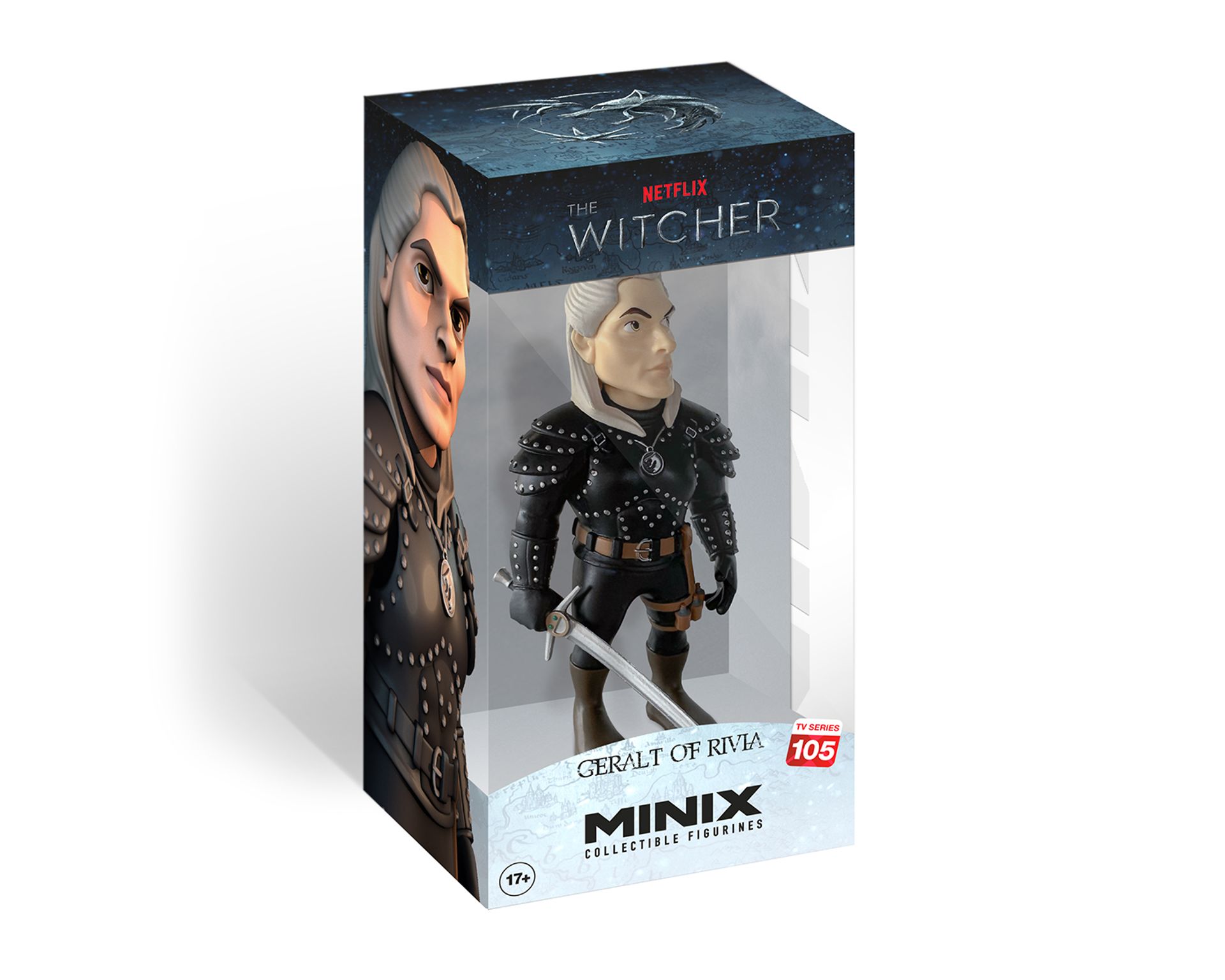 Minix - Netflix - The Witcher - Geralt de Riv - Figurine 12cm